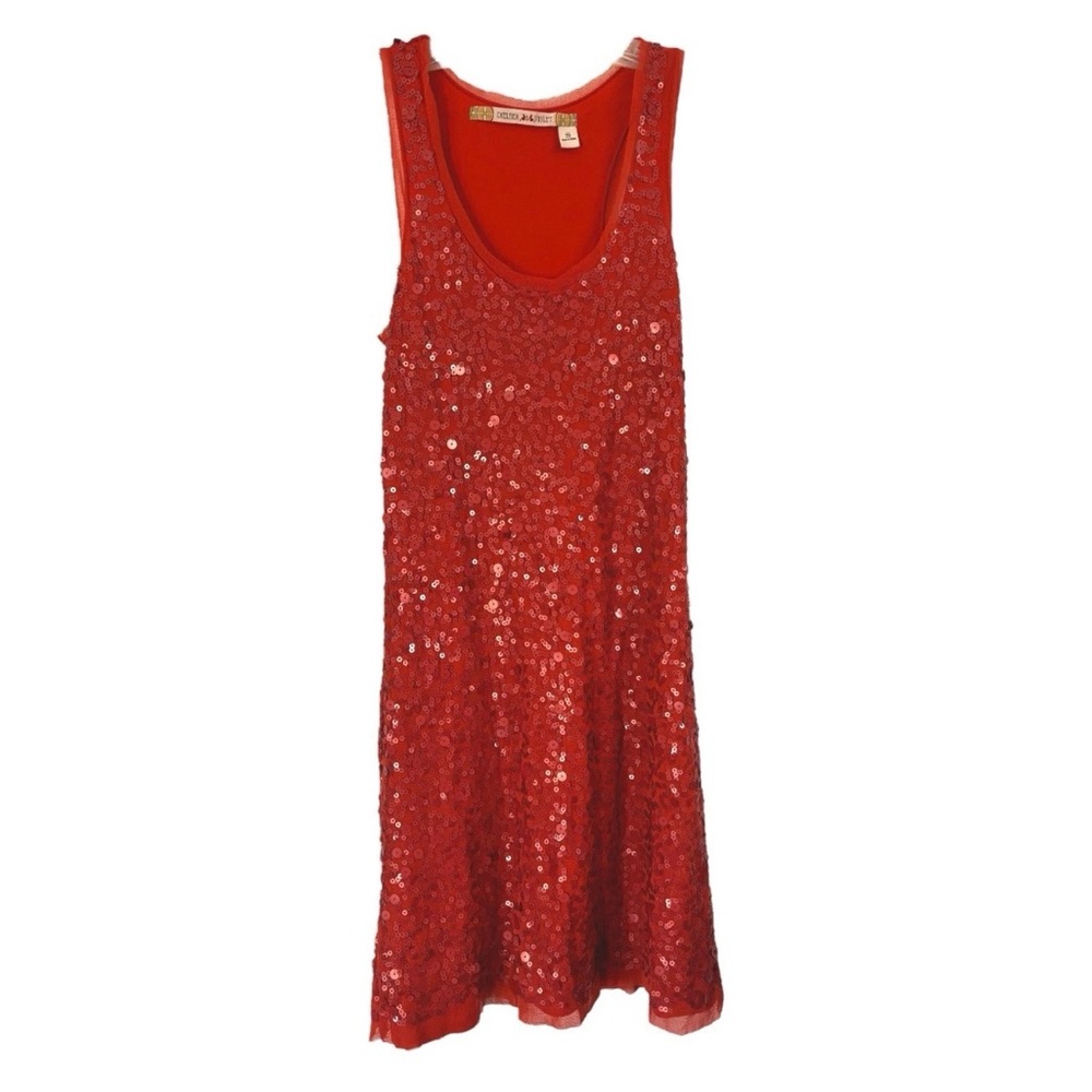 Y2K Sequin Racerback Dress
